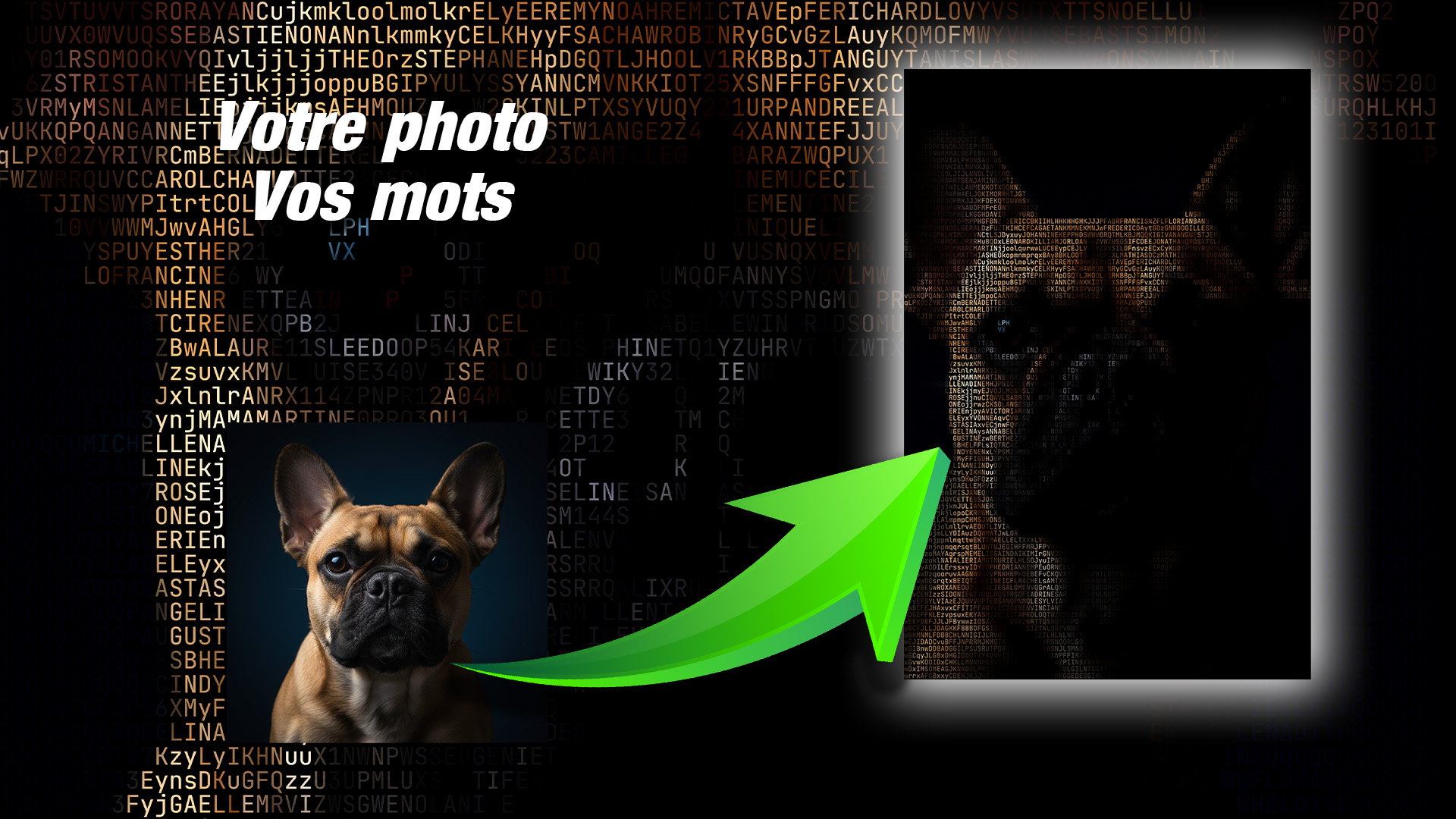 Exemple de portrait ASCII 4